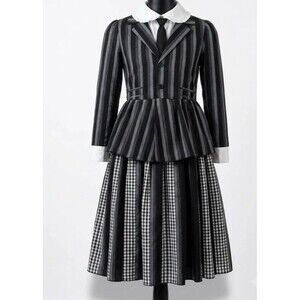 Wednesday Addams Nevermore School Uniform Costume Dress - Size 6T